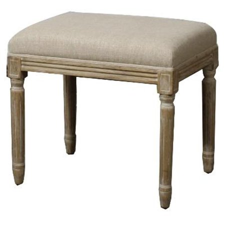 NEW PACIFIC DIRECT New Pacific Direct 193621-F Madeline Stool; Flax 193621-F